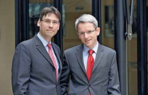 Xavier Bouché et Xavier Guédé, respectivement président de la première commission “Une volonté” et rapporteur.