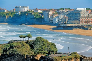 Vue de la plage.