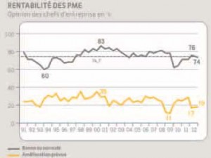 Rentabilité des PME.