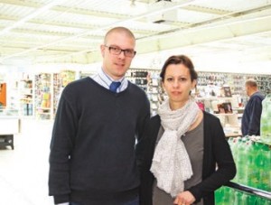 Hans et Ludivine Decroos ont repris l'entreprise familiale il y a trois ans et veulent faire progresser le chiffre d'affaires de leur magasin de 30% d'ici à deux ans.