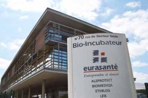 C’est au sein du bio-incubateur Eurasanté que certaines entreprises parmi les plus innovantes du secteur peuvent naître. © Corentin Escaillet VF Bioscience exporte ses produits aux Etats-Unis, au Japon, aux Philippines... 