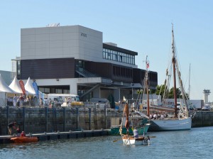 Le laboratoire Anses des produits de la mer est situé au quai du bassin Napoléon du port de Boulogne.