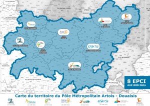 Le territoire, de plus de 442 000 habitants, présente une continuité territoriale propice à une association autour de projets partagés.