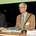 De gauche à droite : Jean-Michel Hiolle, chef d’entreprise et vice-président ; Alain Bocquet, président de l’agence et de la communauté d’agglomération de la Porte du Hainaut ; Thierry Devimeux, sous-préfet de l’arrondissement de Valenciennes depuis cet été ; Olivier Delattre, directeur du pôle développement économique et emploi de la CAPH.