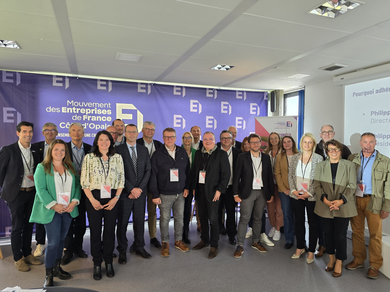 Les entreprises du littoral, invitées par le Medef Côte d’Opale, ont consacré une matinée aux enjeux du renouveau industriel sur le territoire. © Valentin De Poorter