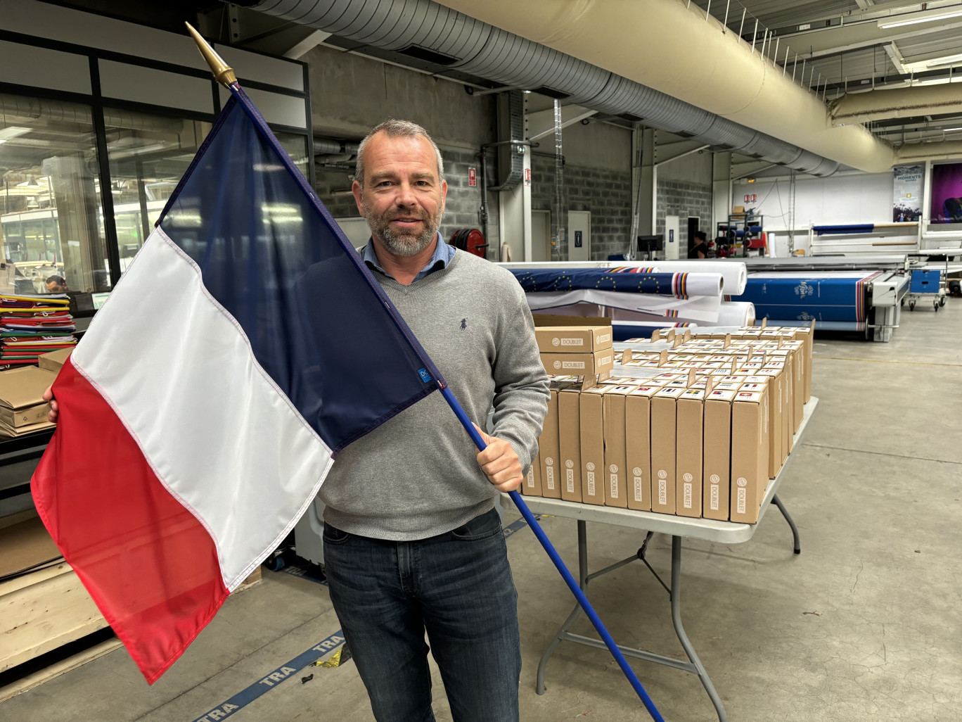 Philippe Biro, directeur commercial de Doublet. © Marie Boullenger