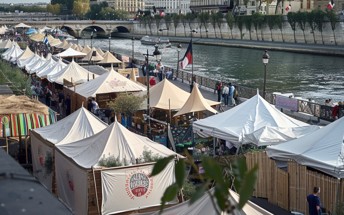 La Consignerie a été sélectionnée par la Mairie de Paris pour coordonner les espaces de restauration des quais de Seine lors de la cérémonie d'ouverture des JO.