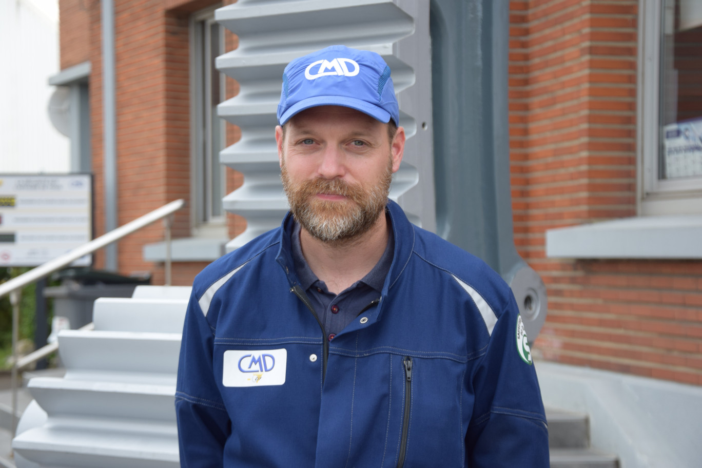 Laurent Thomas, directeur de CMD Gears à Cambrai.