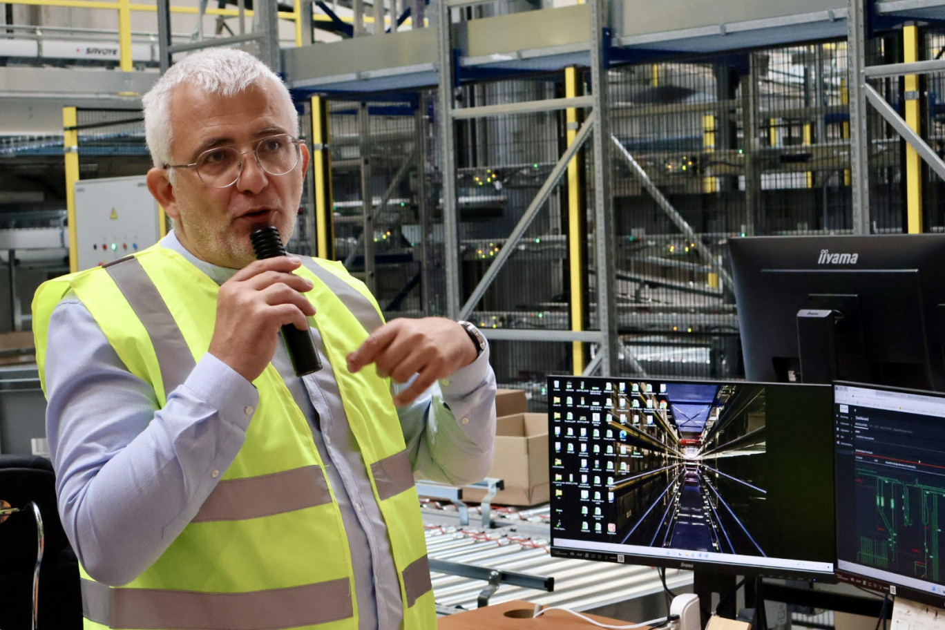 François Penin, directeur général de Bigben Logistics.