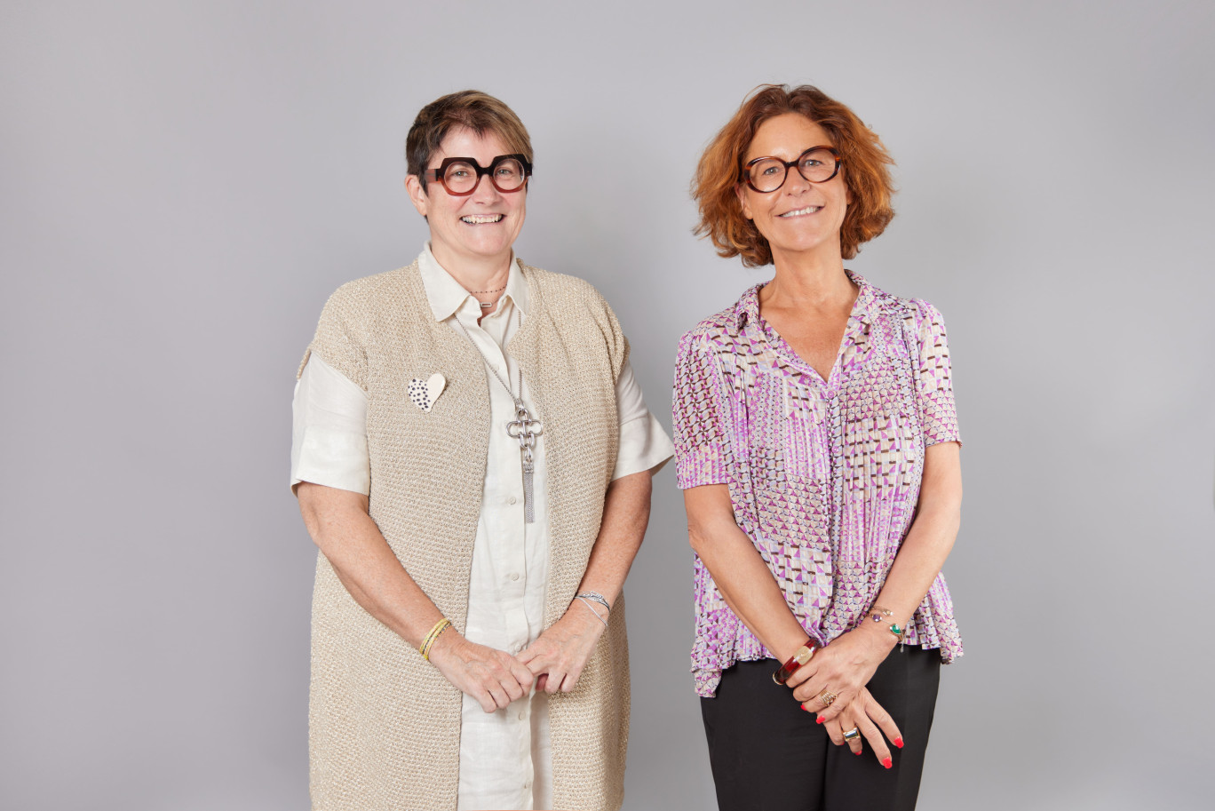 Marie-Hélène Deheul-Milhem et Corinne Renart. ©Lena Heleta