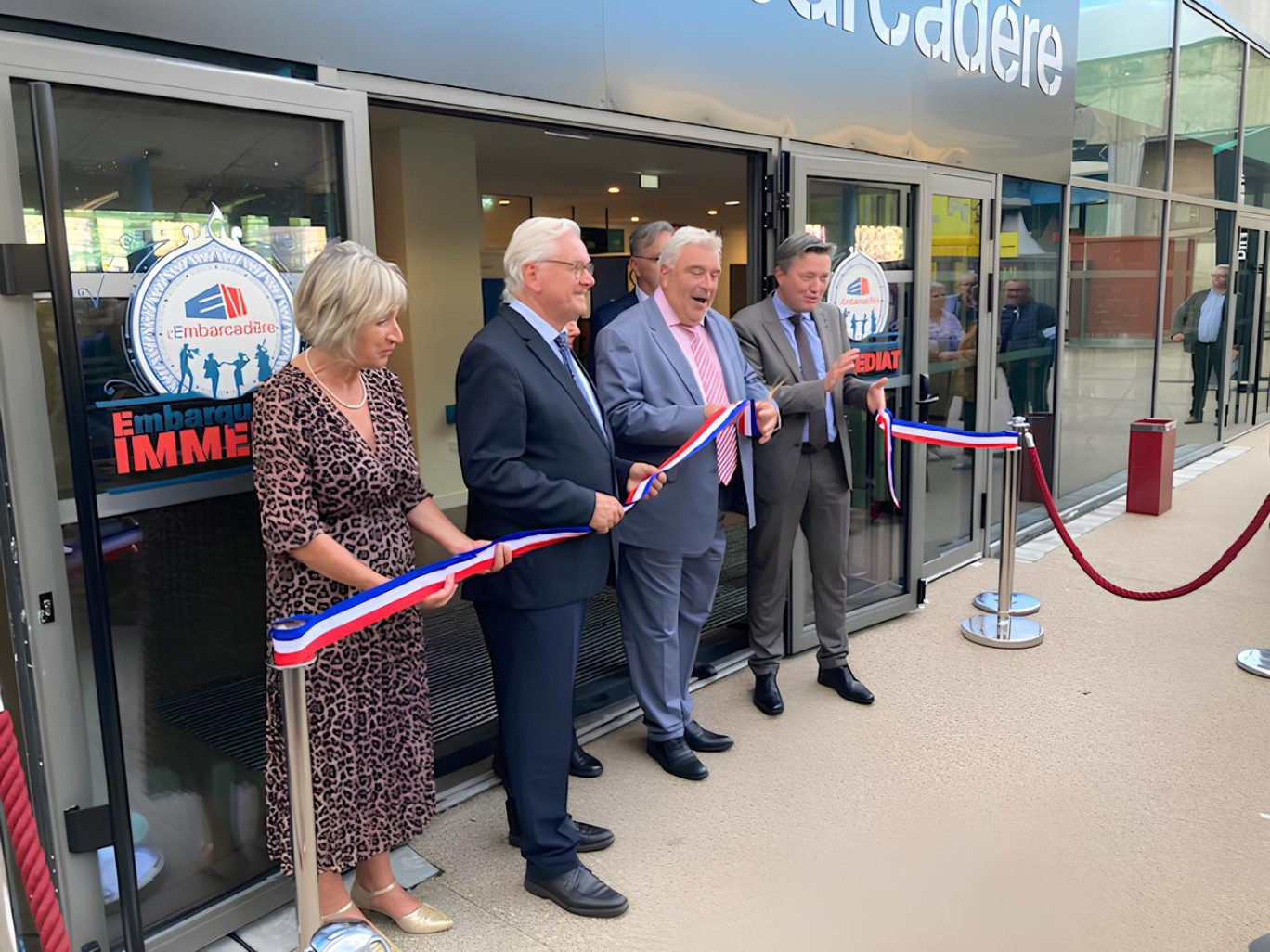 L’inauguration de l’Embarcadère vient s’ajouter à la rénovation du théâtre Monsigny et à l’ouverture du complexe cinéma Megarama (14 salles, 2 000 places). (@Aletheia Press/YVC)