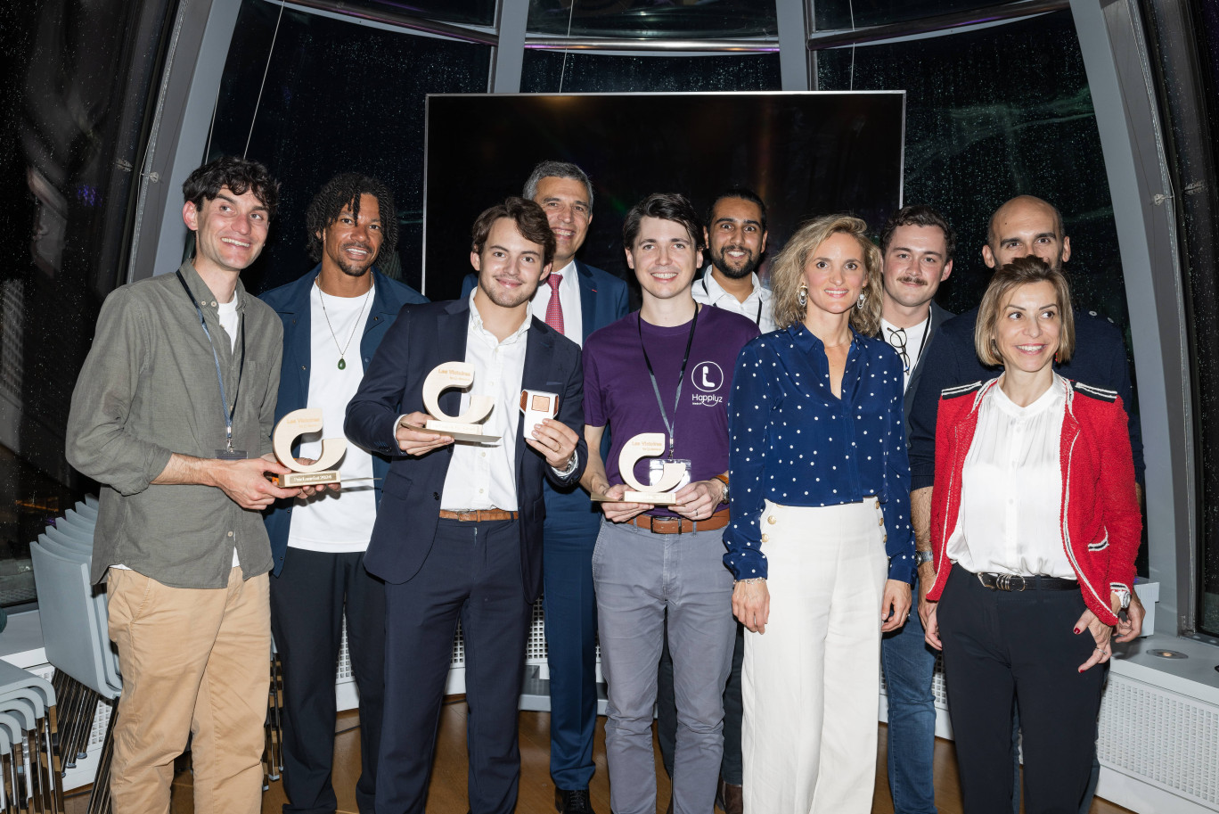 Lors de la seconde édition des Victoires By Garance, à Paris mardi 15 octobre, deux jeunes entreprises de la région ont été récompensées. © Aurore Fouchez