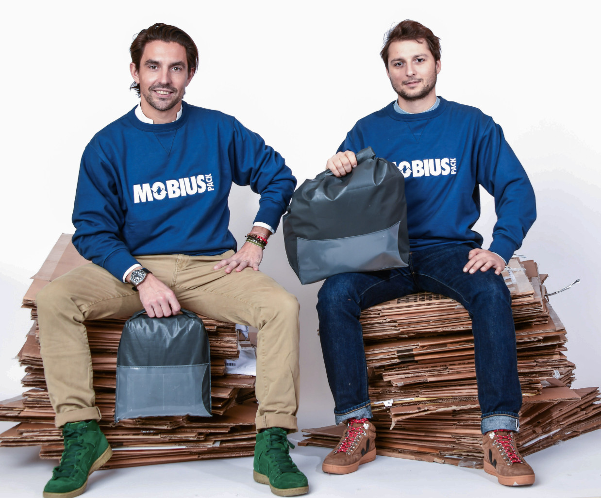 Julien Lemarchand et Victor Lescure, dirigeants de MobiusPack. © MOBIUSPack