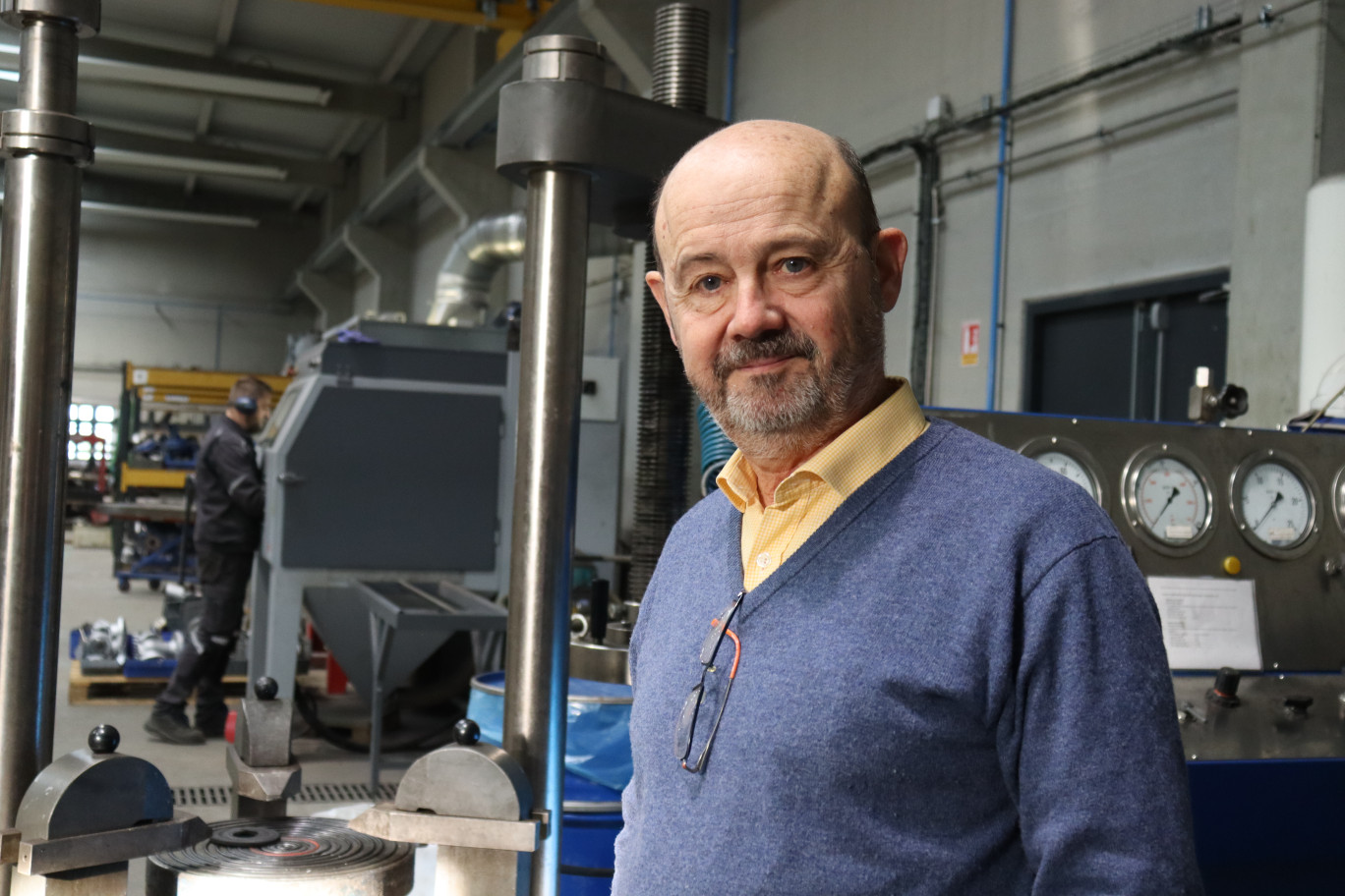 Jean-René Cuvelier, dirigeant de Socofri. (© Aletheia Press / E.Chombart)