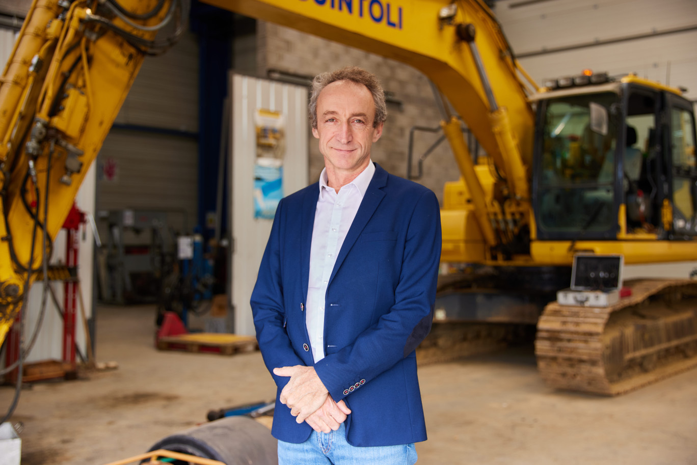 Olivier Lamerant, directeur régional du groupe NGE, basé à Feuchy. © Lena Heleta