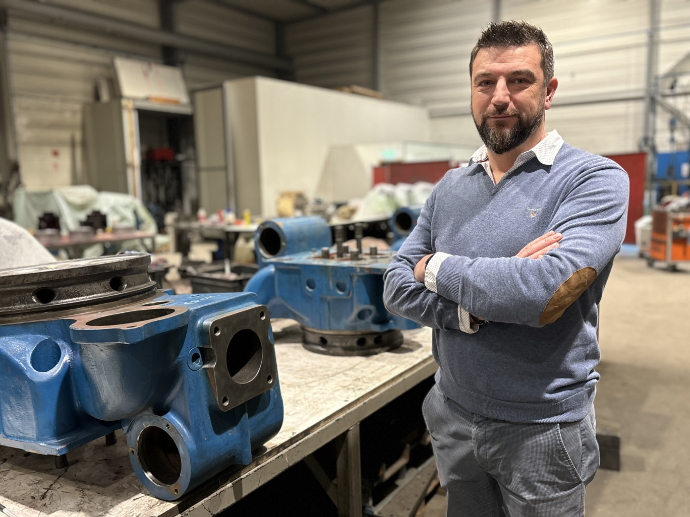 Frédéric Achte, directeur général de Nord Motors. © Marie Boullenger