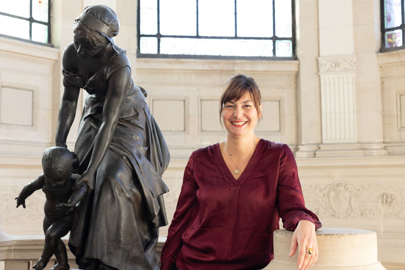 Juliette Singer, directrice du Palais des Beaux-Arts de Lille et du Musée de l’Hospice Comtesse. © Barbara Grossmann