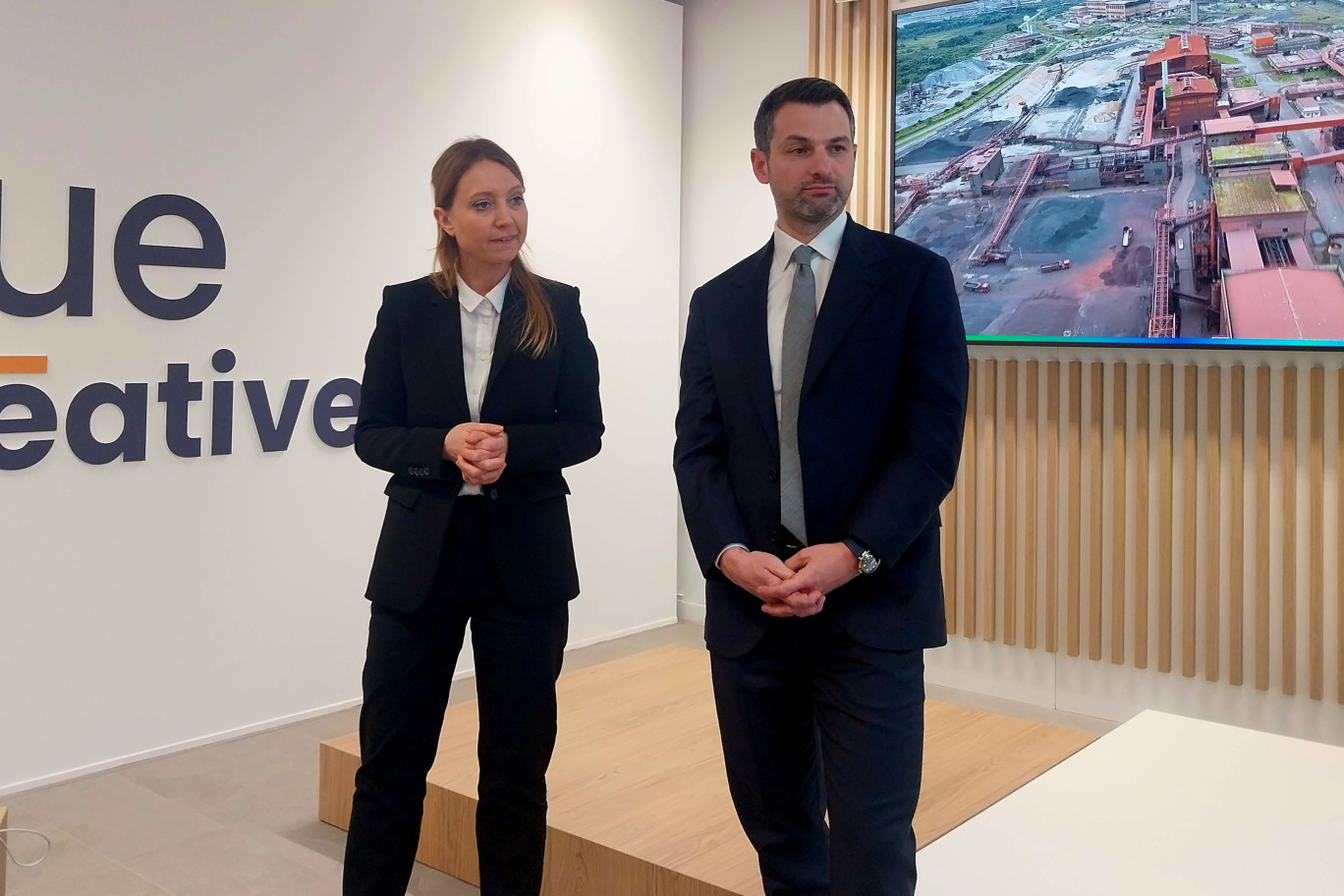 Aurore Lalucq, députée européenne, et Fabrice Le Saché, vice-président du Medef pour les questions européenne, sont venus à la rencontre des industriels du Dunkerquois le 8 janvier dernier.