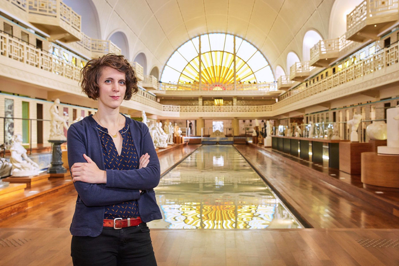 Hélène Duret, directrice du musée La Piscine à Roubaix. © Lena Heleta