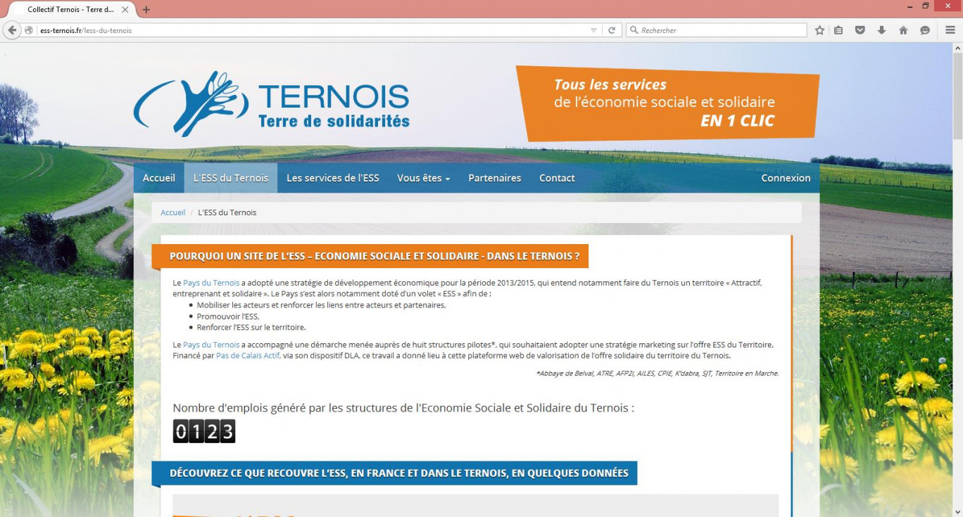 La plateforme numérique se veut une véritable vitrine de l’ESS. 
