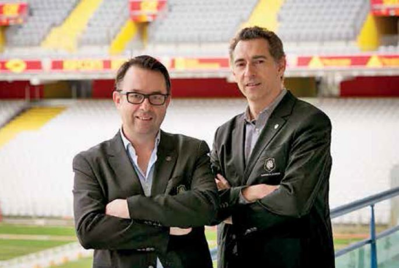 Passionnés de sport, Olivier Talbert et Olivier Bonneval sont à l’initiative de ces trois clubs d’entreprises.