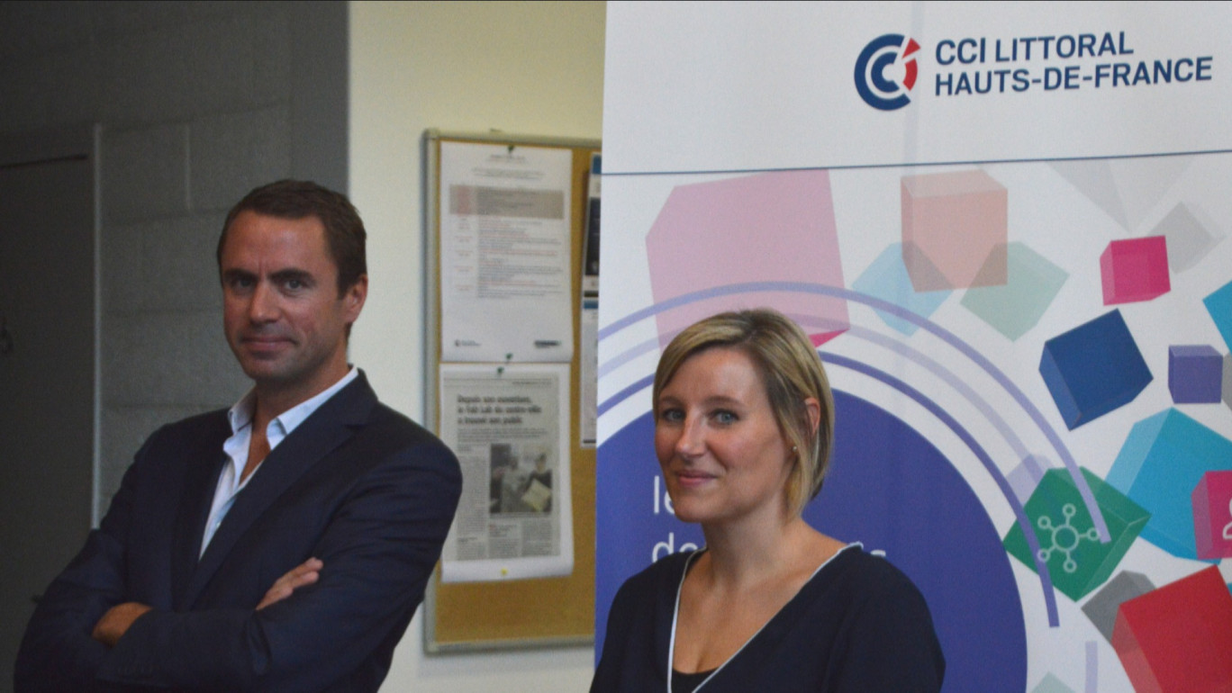 Manuel Agard et Florie Gaestel sont récemment arrivés au carré des affaires de Calais avec des projets de recrutement dans les valises...