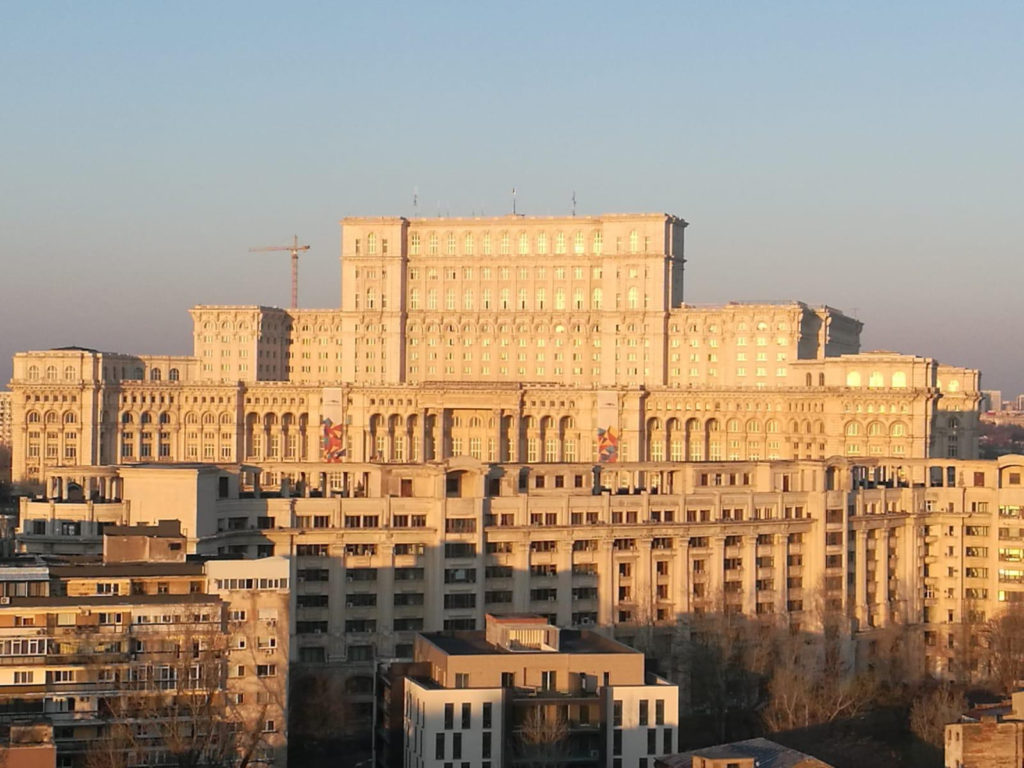 Palais du Parlement à Bucarest